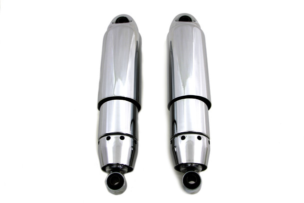 V-Twin - 54-0168 - AEE 12 inch Chrome Shock Set