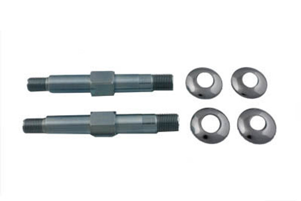 V-Twin - 54-0409 - Upper Rear Shock Stud Kit Zinc