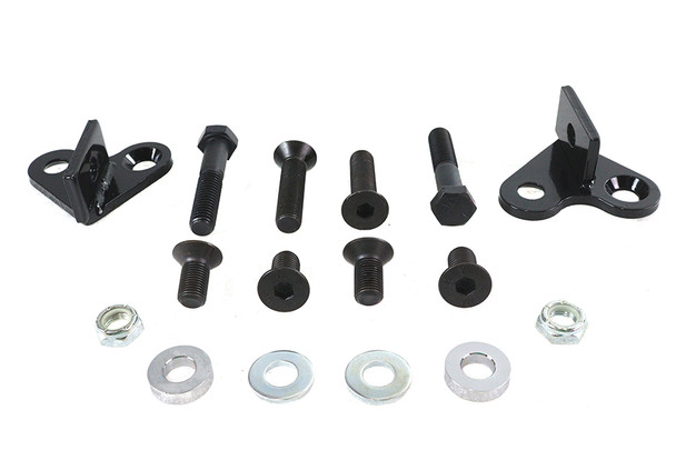 V-Twin - 54-0521 - Rear Shock Lowering Kit Black
