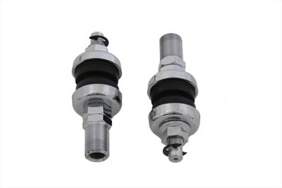 V-Twin - 54-0535 - Adjustable Shock Lowering Kit Chrome