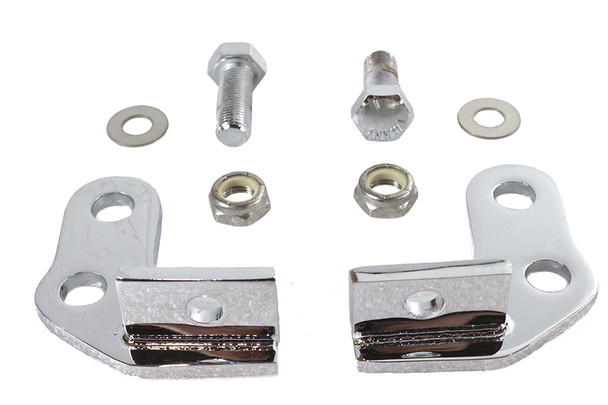 V-Twin - 54-0541 - Rear Shock Lowering Kit Chrome