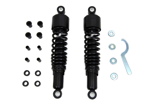 V-Twin - 54-0874 - 13 inch FLT Shock Set Black