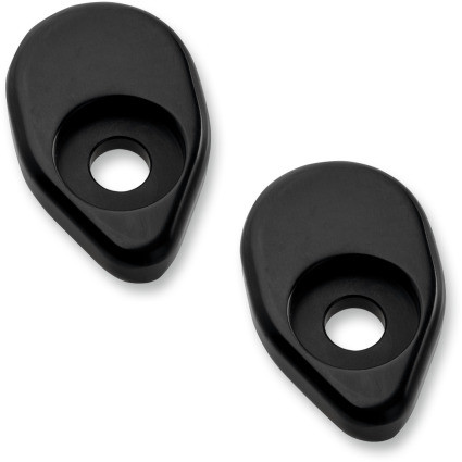 Joker Machine - Black Rat Eye LED Turn Signal Adapter Plates