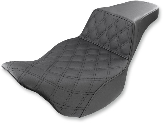 Saddlemen - Step-Up Front Diamond Stitched Seat - fits '08-'25 Touring Models