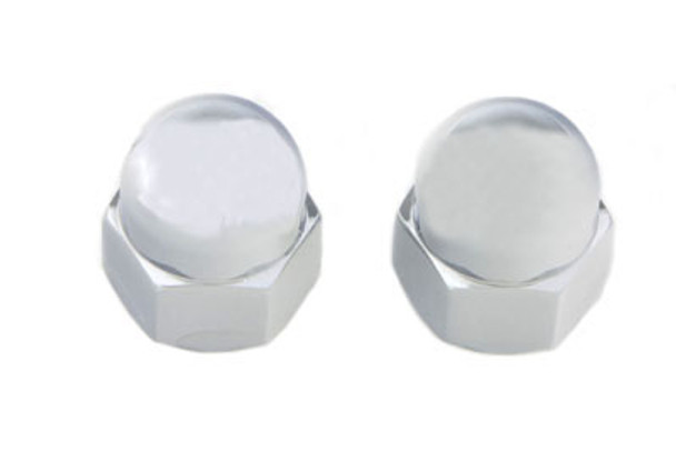 V-Twin - 6946-1T - Chrome Acorn Nut 1/2 inch-13 Coarse Thread V-Twin - 6946-1T - Chrome Acorn Nut 1/2 inch-13 Coarse Thread