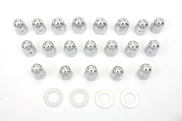 V-Twin - 7137-22 - Acorn Rocker Box Nut Set