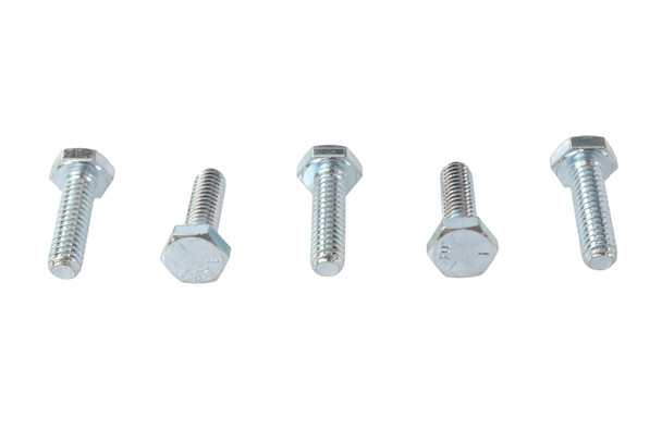 V-Twin - 73-0012 - Hex Cap Bolts Zinc 1/4 inch X 7/8 inch
