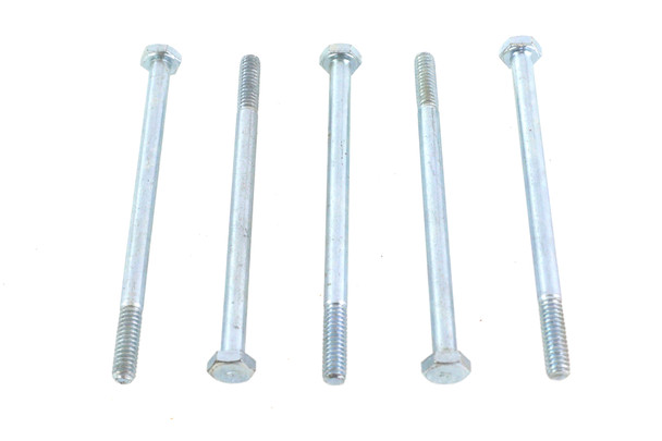 V-Twin - 73-0055 - Zinc Hex Cap Bolts 1/4 inch-20 x 4 inch