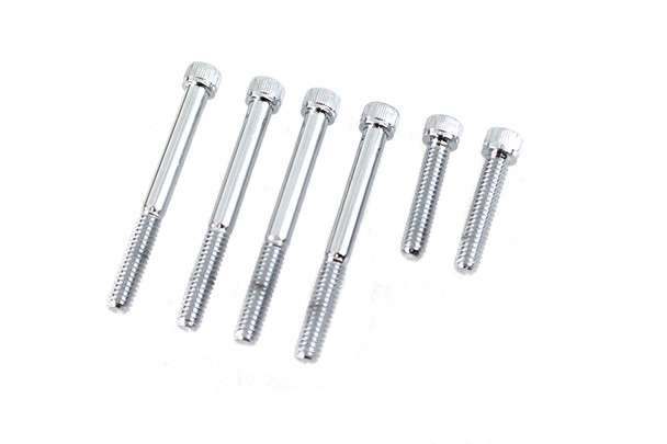 V-Twin - 73-0061 - Oil Pump Mount Set Allen Chrome