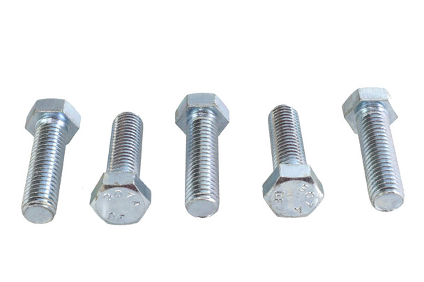 V-Twin - 73-0092 - Zinc Hex Cap Bolts 1/2 inch-13 x 1-3/4 inch