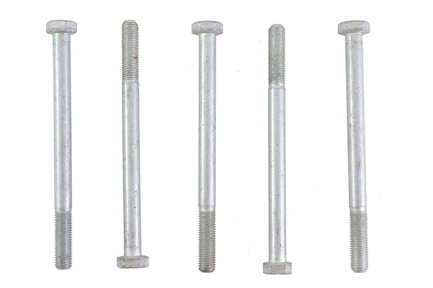 V-Twin - 73-0119 - Zinc Hex Cap Bolts 5/16 inch-24 x 4-1/4 inch