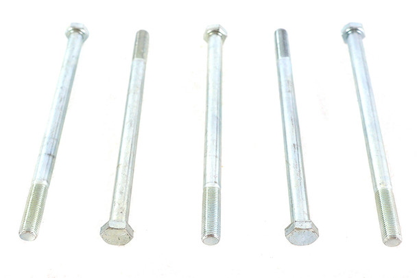 V-Twin - 73-0130 - Zinc Hex Cap Bolts 3/8 inch-24 x 6 inch