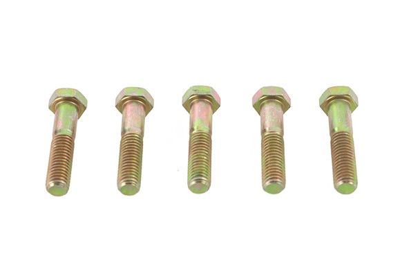 V-Twin - 73-0141 - Zinc Hex Cap Bolts 1/2 inch-20 x 2 inch
