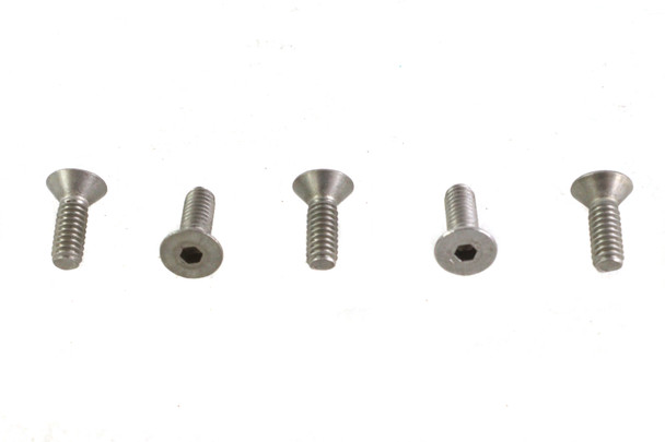 V-Twin - 73-0165 - Allen Flat Head Screws Stainless Steel