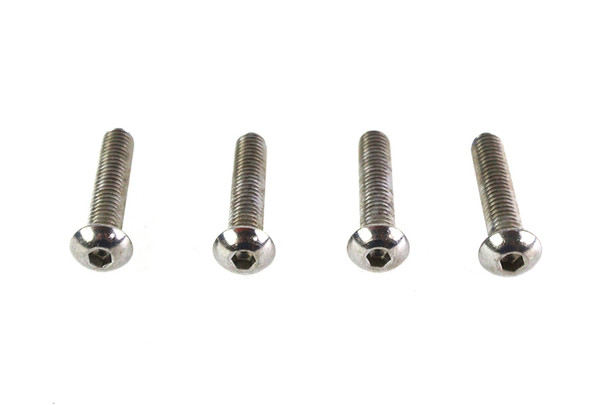 V-Twin - 73-0172 - Allen Button Head Screws Stainless Steel 1/4-20 X 7/8 inch