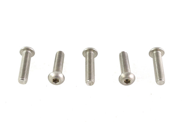 V-Twin - 73-0177 - Allen Button Head Screws Stainless Steel 5/16-18 X 1-1/4 inc