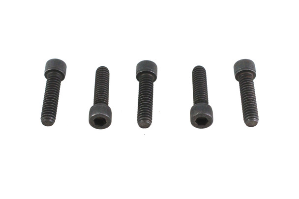 V-Twin - 73-0191 - 1/4 inch-20 X 1 inch Allen Socket Cap Screw Black