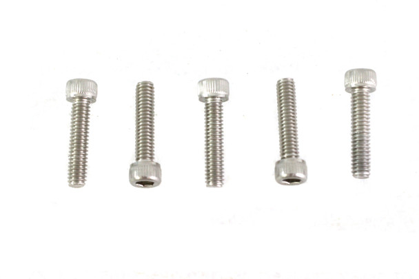 V-Twin - 73-0207 - 8-32 X 3/4 inch Allen Socket Cap Screw Stainless Steel