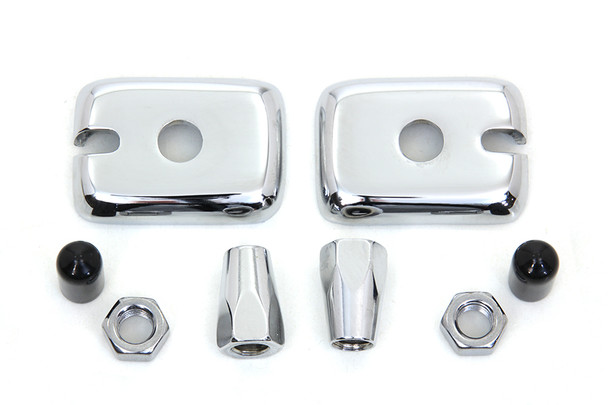 V-Twin - 8101-6 - Swingarm End Caps and Nuts
