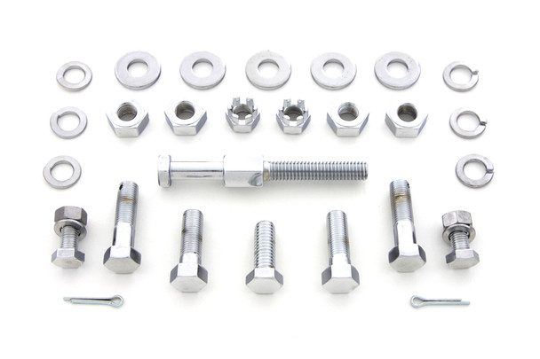 V-Twin - 8231-26 - Chrome Transmission Mount Kit