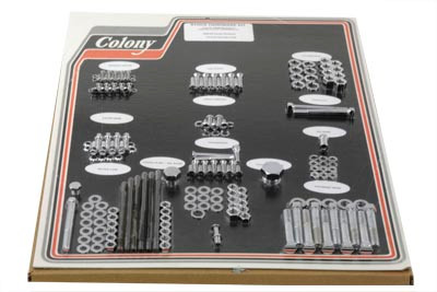 V-Twin - 8303 CHR - Chrome Stock Style Hardware Kit