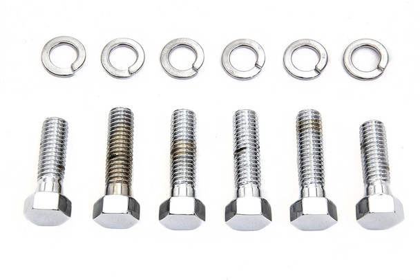 V-Twin - 8778-12 - Rocker Box Mount Kit Stock Chrome