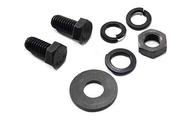 V-Twin - 9734-7T - Foot Brake Lever and Bracket Mount Kit - Fits 1941-1971 Harley-Davidson FL, 1936-1940 EL
