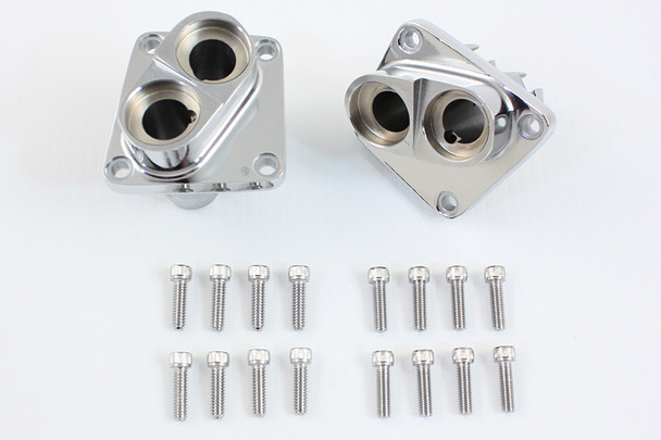 V-Twin - 10-0095 - Chrome Tappet Block Set