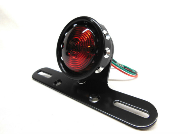 V-Twin Shooter Tail Light Std Bulb - Black