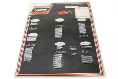 V-Twin - 1021-P - Polished Engine Dress Up Bolt Kit