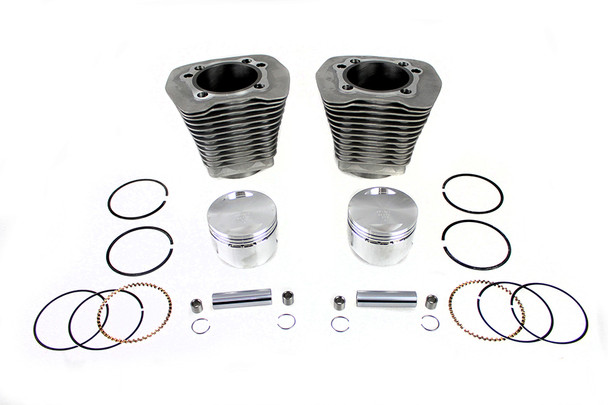 V-Twin - 11-0094 - 88 inch Evolution Big Bore Cylinder Kit Silver