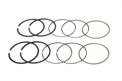 V-Twin - 11-0164 - 883cc Piston Ring Set .030 Oversize