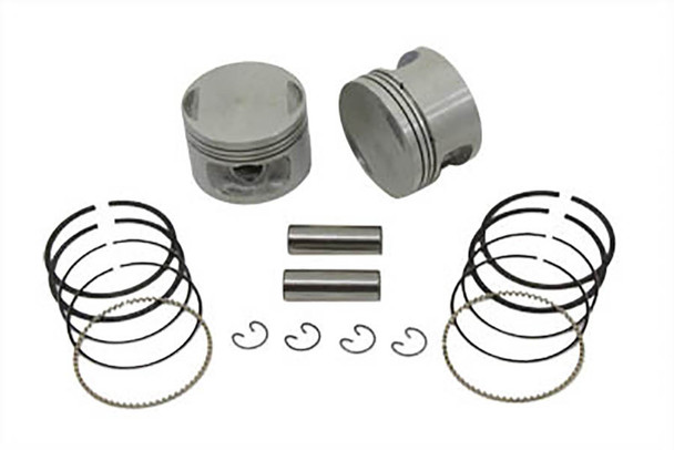 V-Twin - 11-0242 - Replica 883cc Piston Set .005 Oversize