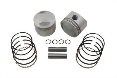 V-Twin - 11-0319 - 80 inch Overhead Valve Piston Set .020 Oversize