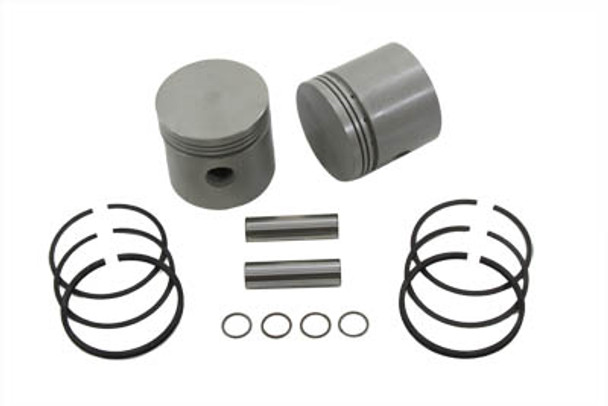 V-Twin - 11-0408 - 3-7/16 inch Piston Set Standard Size