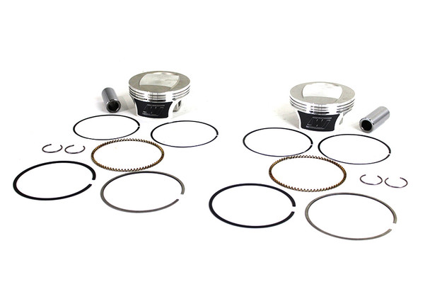 V-Twin - 11-1313 - Wiseco Tracker Series Piston Set .010 Oversize