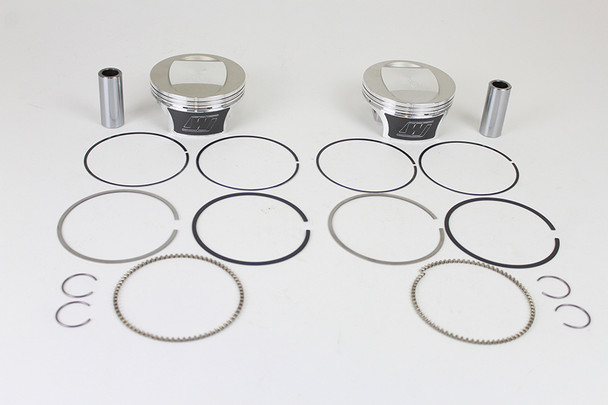 V-Twin - 11-1314 - Wiseco Tracker Series Piston Set .020 Oversize