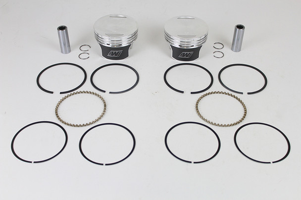 V-Twin - 11-1318 - Wiseco Tracker Series Piston Set .030 Oversize