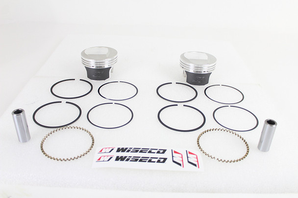 V-Twin - 11-1320 - Wiseco Tracker Series Piston Set .010 Oversize
