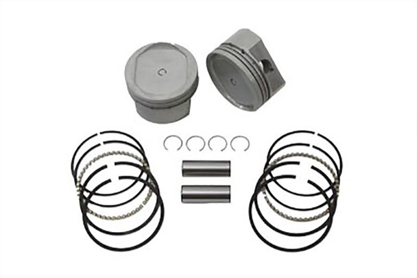 V-Twin - 11-1680 - 883cc to 1200cc Conversion Piston Set Standard 3.498 inch