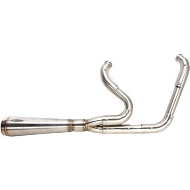 Trask Performance Trask - Assault 2 into 1 Stainless Exhaust - fits '91-'05 & '06-'17 FXD 