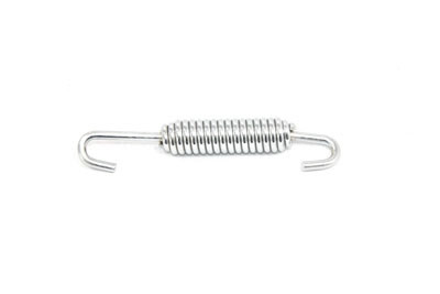 V-Twin - 13-0175 - Chrome Brake Pedal Spring with Long Hook - Fits 1969-1984 Harley-Davidson FL