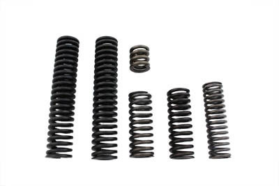 V-Twin - 13-0214 - Seat Post Spring Set - Fits 1937-1948 Harley-Davidson UL, 1936-1952 WL, 1936-1940 EL, 1941-1980 FL