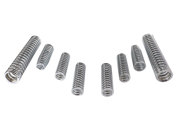 V-Twin - 13-0549 - Fork Spring Set Chrome - Fits 1988-2006 Harley-Davidson FLSTS, FXSTS