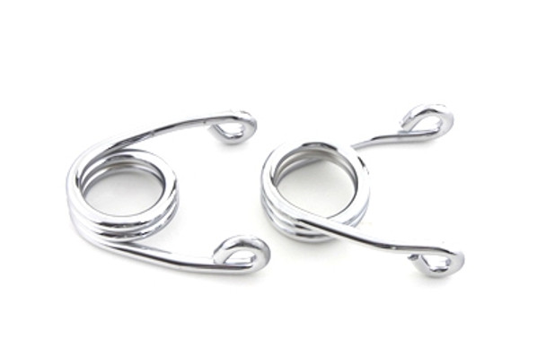 V-Twin - 13-0988 - Chrome 3 inch Hair Seat Spring Set