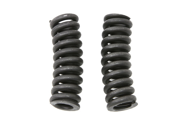 V-Twin - 13-1968 - Black Upper Spring Fork Springs