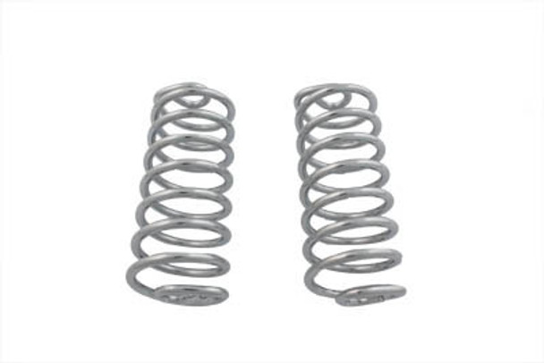 V-Twin - 13-9174 - Chrome 5 inch Seat Spring Set