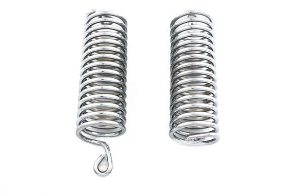 V-Twin - 13-9252 - Chrome 7 inch Seat Spring Set