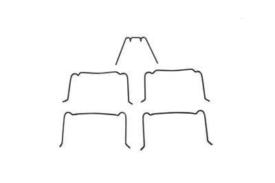 V-Twin - 13-9256 - Side Spring for Headlamp Door - Fits 1960-1984 Harley-Davidson FL