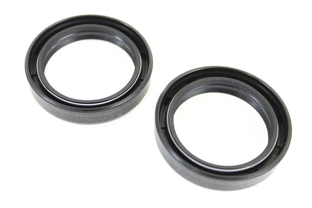 V-Twin - 14-0049 - Fork Seal Set - Fits 1984-2013 Harley-Davidson FLHT, FLT, FLTR, 1986-2017 FLST, 1984-2017 FXST, 1984-2013 FLHR, 1999-2005 FXD, 1984-2013 FLHX